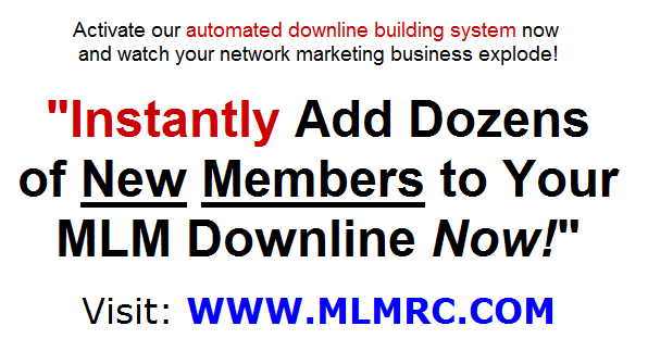downline sign ups